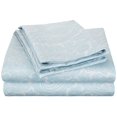 thumbnail image 1 of Decorative Italian Paisley Cotton-Rich Sheet Set Blue / King, 1 of 1