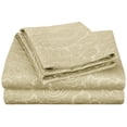 thumbnail image 1 of Decorative Italian Paisley Cotton-Rich Sheet Set by Blue Nile Mills, 1 of 7