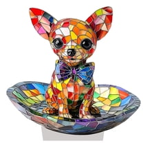 Decorative Item *1 - Creative Glittering Dog 2D Flat Acrylic Festival Home Decor