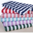 thumbnail image 1 of Decorative Kids Striped Cabana Cotton Sheet Set Navy Blue / Twin XL, 1 of 1