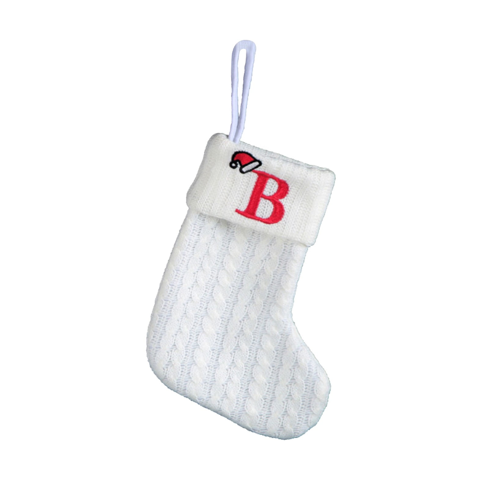 Decorative Knitted Socks Socks Embroidery Letters Children's Candy Gift