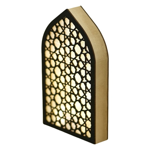 Decorative LED Lighted Ornament for Eid Festivities Ramadans Mosque Decors for Living Room or Shop Display