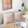 thumbnail image 1 of Decorative Lace Throw Pillow for Sofa Bed Couch Back Support Living Room Bedroom Accent Pillow with Removable Cover Home Decor, 1 of 5