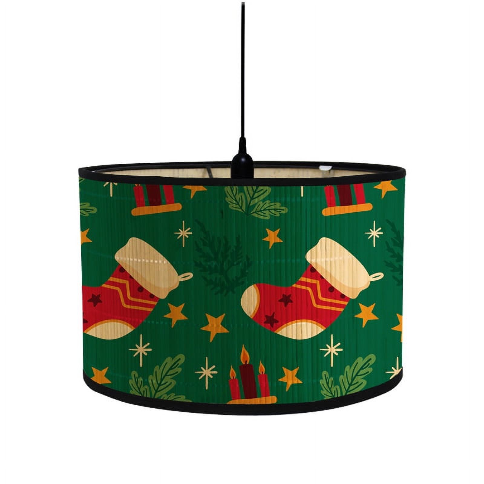 Decorative Lamp Shade Bamboo Lampshade Christmas Lamp Shade Xmas Lamp