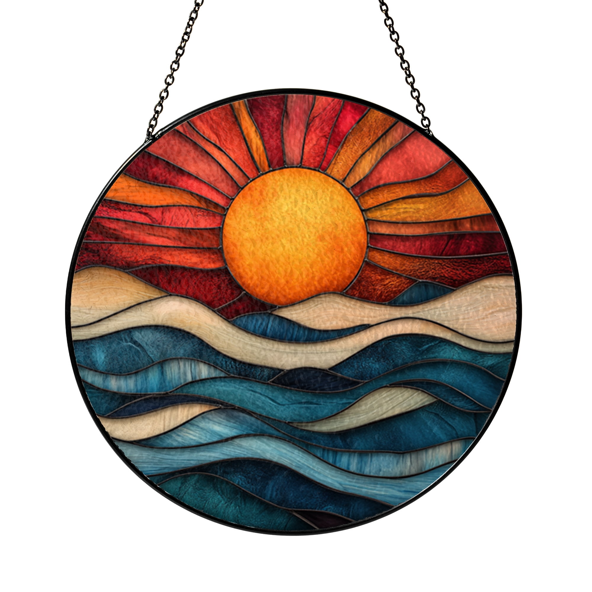 Customized Window Scenery Decorative Landscape Window Hanging – Mountain Design - Walmart.com