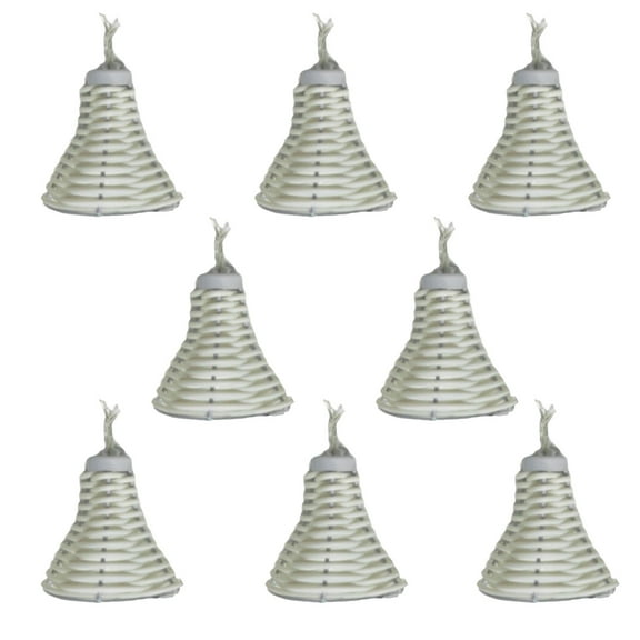 Decorative Lantern Rattan String Lights Rattan Balls Lights - Rattan Wire Ball Style Lantern String Lights, Indoor Outdoor Patio String Light for Home Pergola Porch Party Backyard, 10 Lights