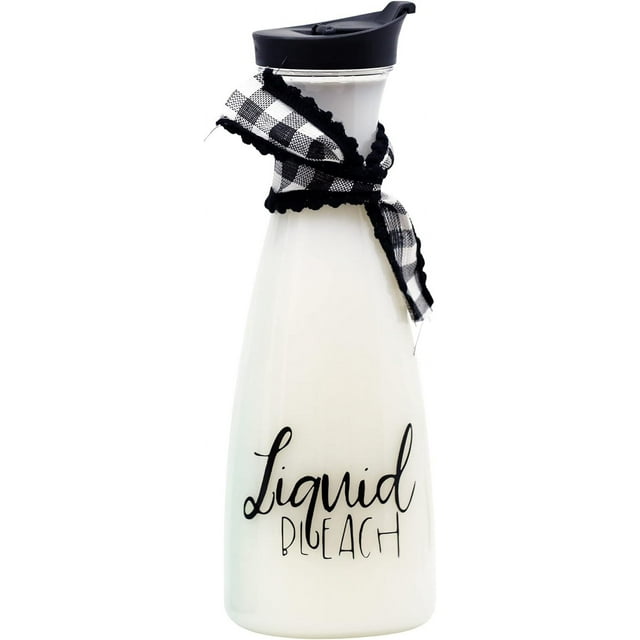 Decorative Laundry Detergent Dispenser Bottles for Liquids, Soap