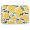 thumbnail image 1 of Decorative Lemon Pattern Kitchen Mat and Rugs Cushioned Anti-Fatigue Kitchen mats Non Slip Waterproof Kitchen Mats and Rugs Ergonomic Comfort Mat for Kitchen Floor Home Office Sink Laundry20 x32, 1 of 5