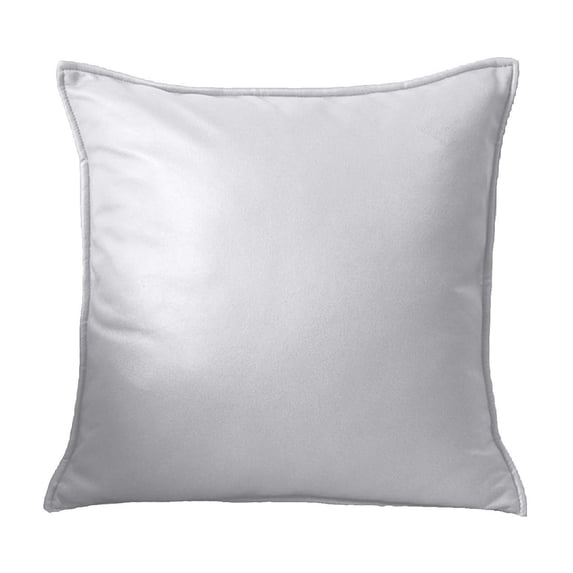Decorative Linen Euro Pillow Boho Farmhouse Neutral Couch Throw Pillows for Bed Pack of 1 Accent Modern Pillow Sofa Livingroom Home Decor(Gray)