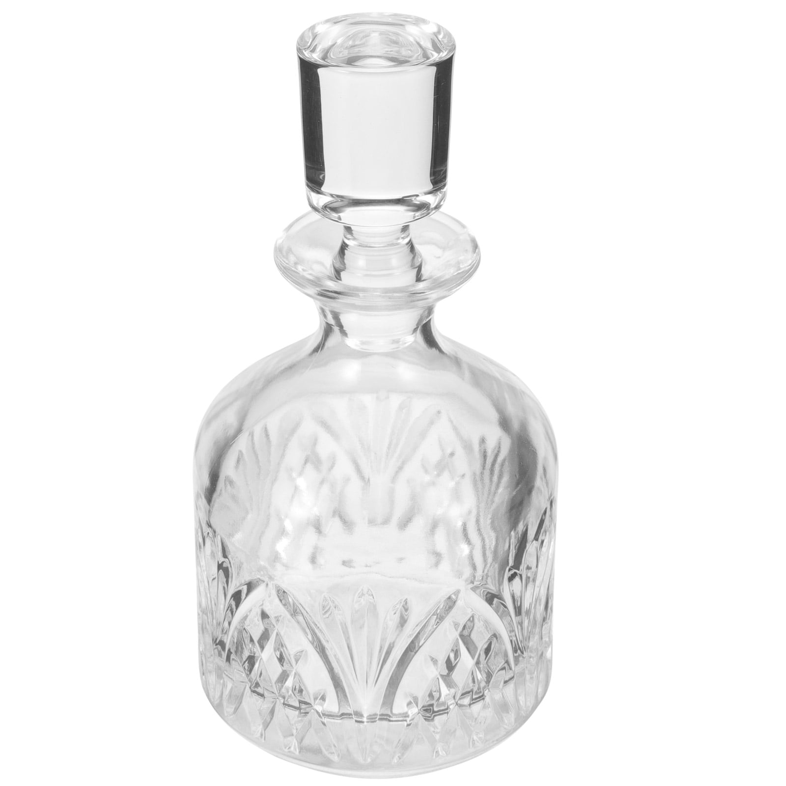 Decorative Liquor Holder Glass Elegant Glass Wine Bottle Whiskey