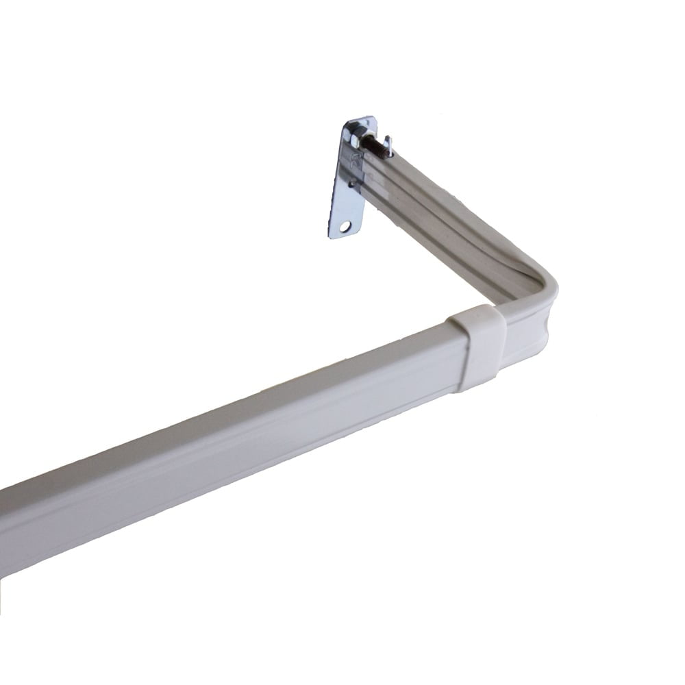 Decorative Lockseam 3" Clearance Curtain Rod 66-120 inch