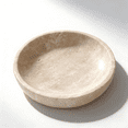 thumbnail image 1 of Decorative Marble Bowl, 7.87 / 5.9 inches,Natural Stone Round Bowl for Home Decor, Fruit, Nuts, Jewelry tray,Coffee Tables Centerpiece, Soap Serving, 1 of 10
