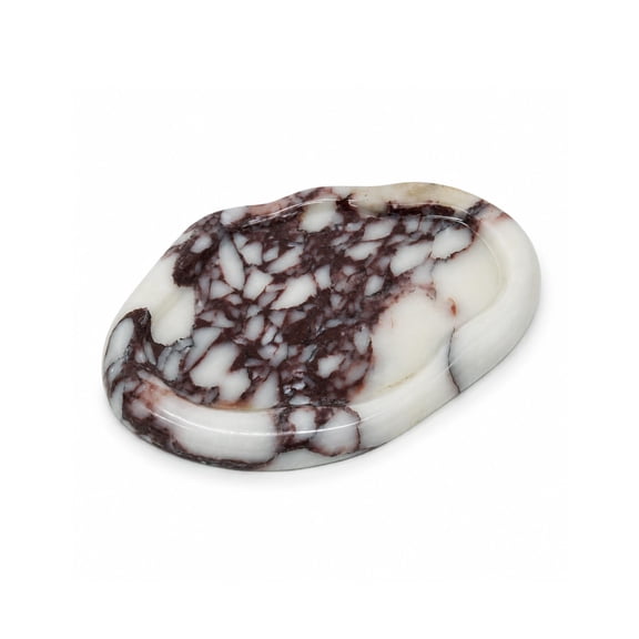 Decorative Marble Vanity Tray Irregular Small Catchall Dish