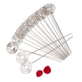 thumbnail image 1 of Decorative Memo Clips, Durable Metal Design For Tabletop Display, Perfect For Events  Daily Use, 1 of 6