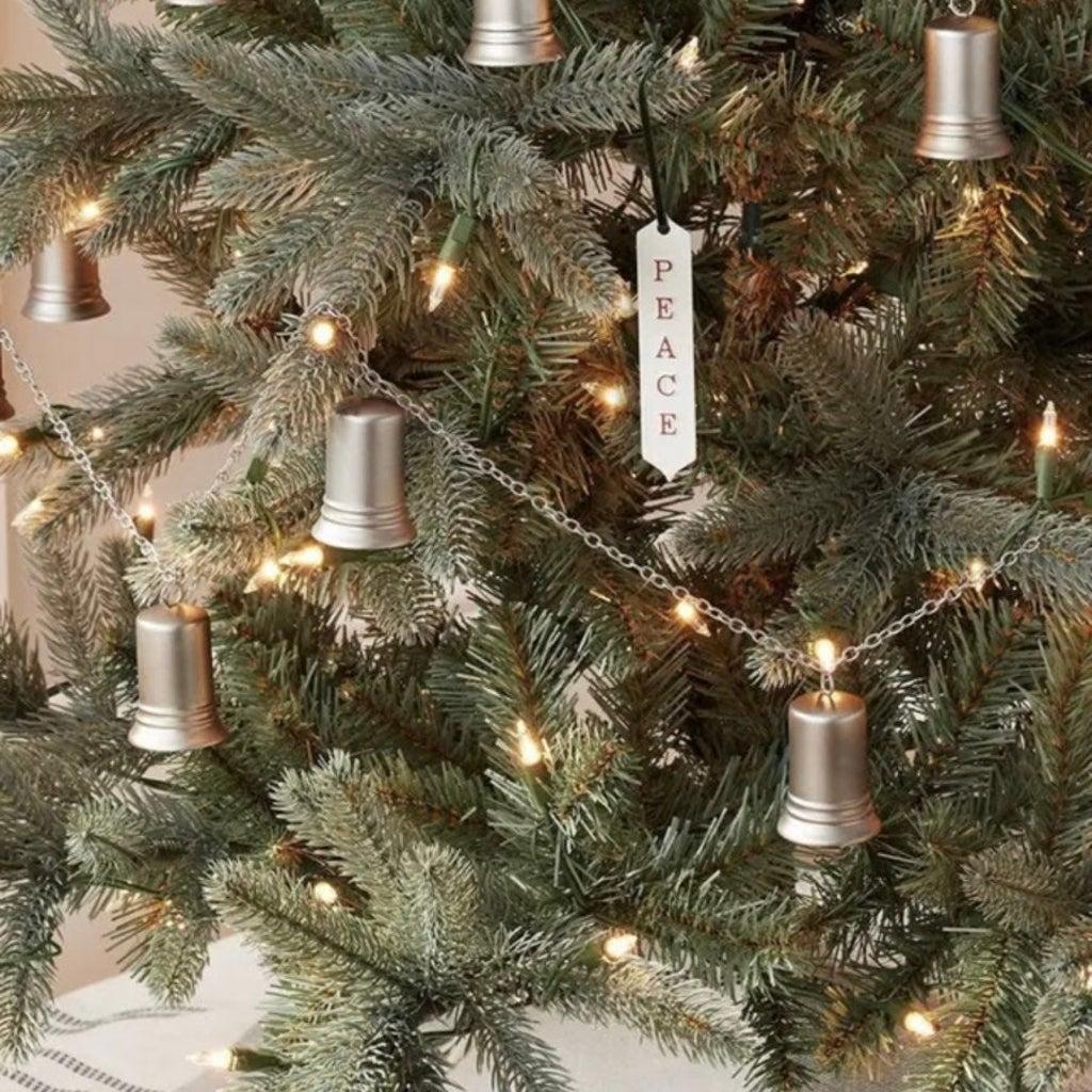 Decorative Metal Bell Garland Brass Finish by Hearth & Hand with