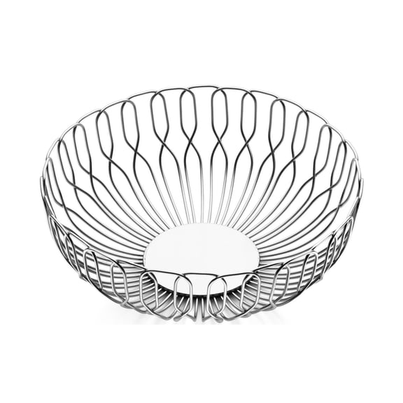 Decorative Metal Bread Basket - Small