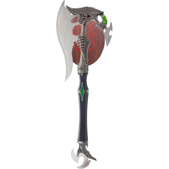 Decorative Metal Display Axe  Sci-Fi Wall Dcor Collectible, 20 Inch