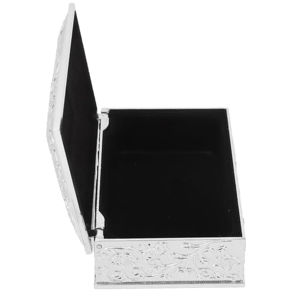 Decorative Metal Princess Styles Jewelry Case With Quick Access Lid Design For Earring Bracelets Collection