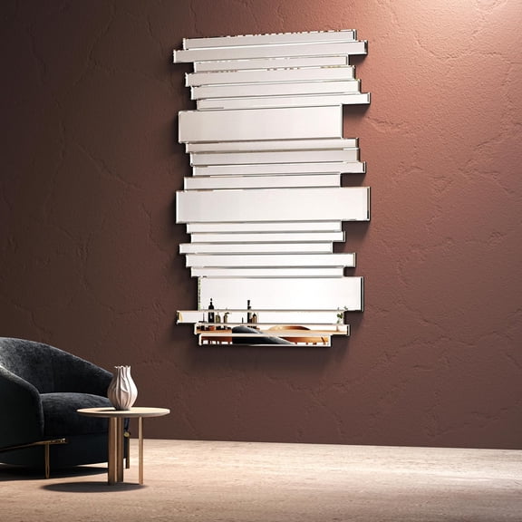 Decorative Mirrors for Wall Decor Large Mirrors for Wall Decor Living Room Silver Mirrors 2436 inch (Silver)