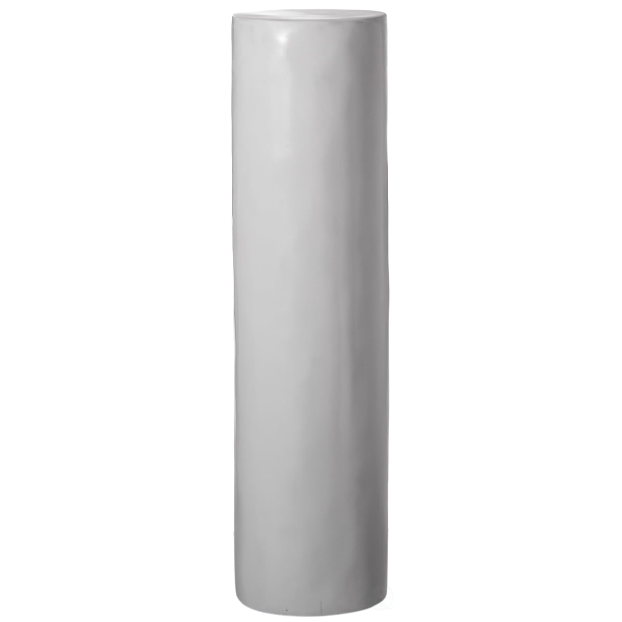 Decorative Modern Fiberglass Pillar Column Flower Stand Cylinder Shape