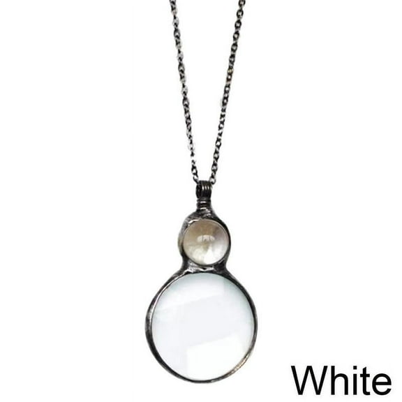 Decorative Monocle Necklace Magnifier Present Hanging Tool Glass Magnifying W1C5