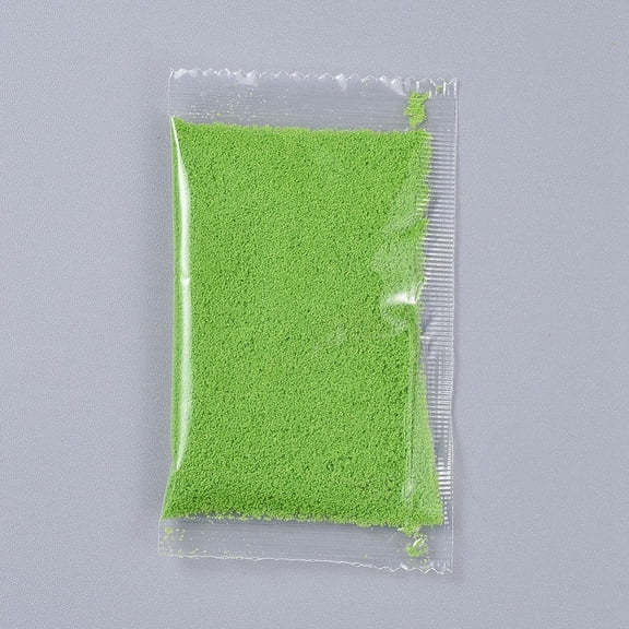 Decorative Moss Powder for Terrariums DIY Epoxy Resin Material Filling Lime Packing Bag: 99x58x7mm