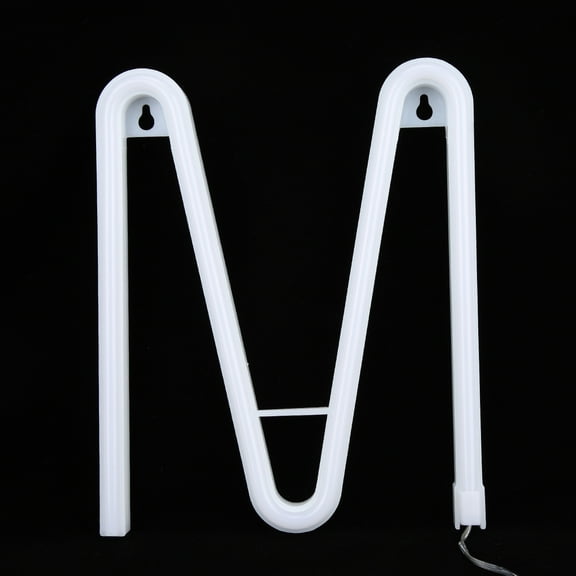 Decorative Neon Light Letter M LED Lamp for Wedding Proposal Party and Home Decor