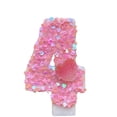thumbnail image 1 of Decorative Number Candles, Creative Cartoon Character Birthday Cake Topper Smokeless Wax for Kids Party Decorations and Special Occasions, D, 1 of 6