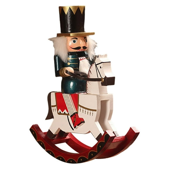 Decorative Nutcracker Soldier Year Christmas Ornaments Home Decoration Blue