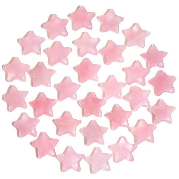 Decorative Objects 20 Pc Star Crystals Set Blue Sodalite Stone Natural Gemstones Star Crystal Stone Polished Stones Luck Stones