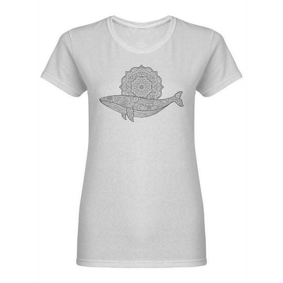 Decorative Ornament Whale Shaped Tee Women's -Image by Shutterstock