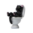 thumbnail image 1 of Decorative Ornaments Sitting On The Toilet Lying Down Toilet Pet Desktop Cartoon Landscaping Doll Ornaments Home Office Table Desktop Decor Knick-Knacks, 1 of 2