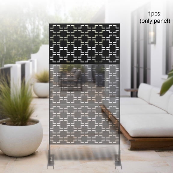 Decorative Outdoor Privacy Screen Panels Metal Laser Cut Privacy Screen Home Decorative Patio Metal Fence