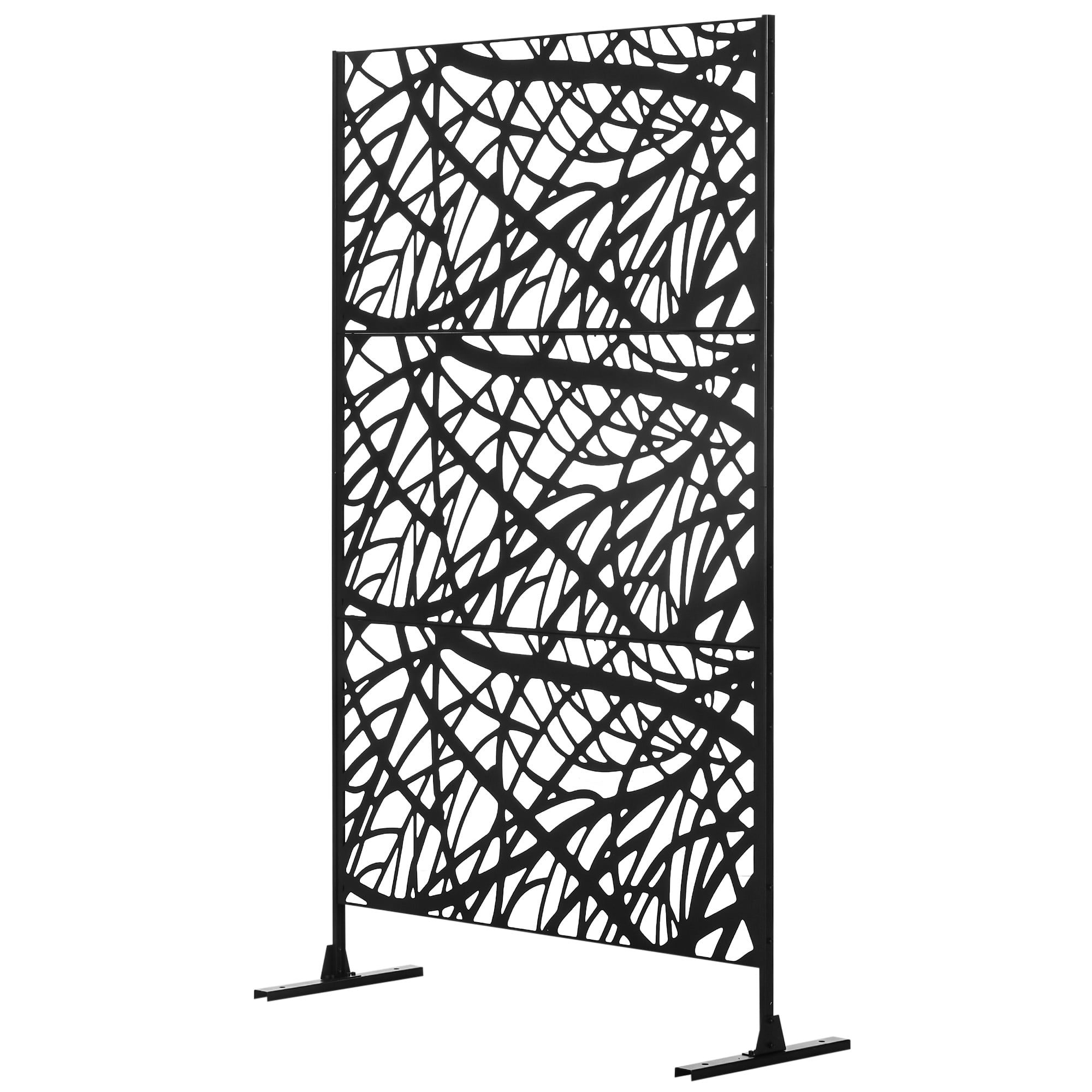 Decorative Outdoor Privacy Screen, See-Through Outdoor Divider ...