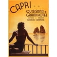 thumbnail image 1 of Decorative POSTER.Home room Interior art design.Capri Quisisana resort. 24 x 36 Inch Poster, 1 of 5