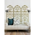 thumbnail image 1 of Decorative Panel Wall Decal - Gold Metallic, 1 of 2