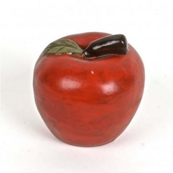 Decorative Paper Mache, Fruit Red Apple - Medium