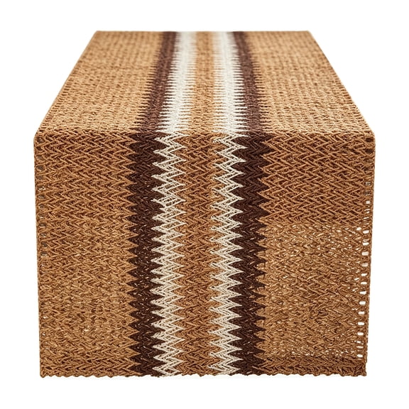 Decorative Paper Table Runner with Openwork Texture, Damp-Cloth Care for Light Smudges, and Fold-Away Storage Between Uses