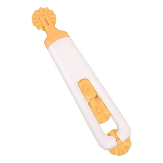 Decorative Pastry Wheel Cutter, Multi-Pattern Dough And Pie Crust Trimmer with Interchangeable Wheels for Creating Edges on Pizzas, Pastries, And Pasta Harlik