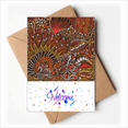 thumbnail image 1 of Decorative Pattern Colourful Fishes Welcome Back Greeting Cards Envelopes Blank, 1 of 4