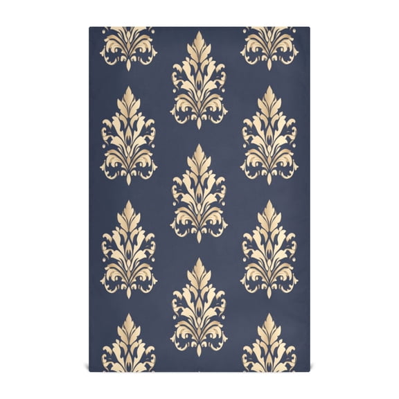 Decorative Pattern Decorative Waffle Towel Kitchen Dishcloth 28x18in Multi-Use Tea Towel