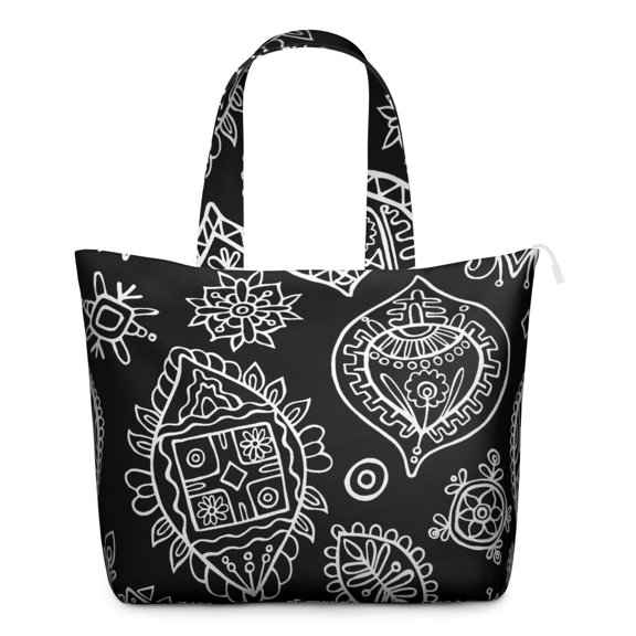 Decorative Pattern Mandala Inspired Weekender - Lightweight & Travel-Ready