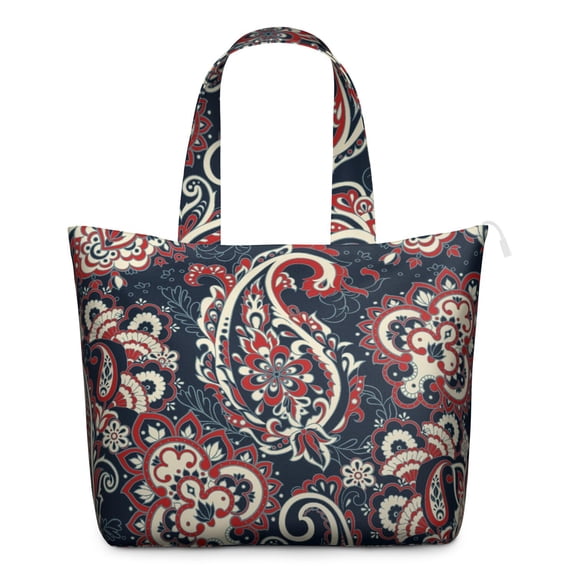 Decorative Pattern Mandala Inspired Weekender - Reinforced Handles & Lightweight