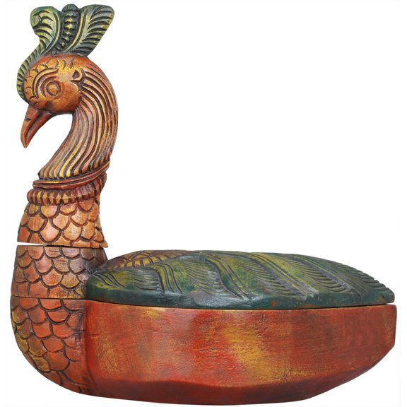 Decorative Peacock Box
