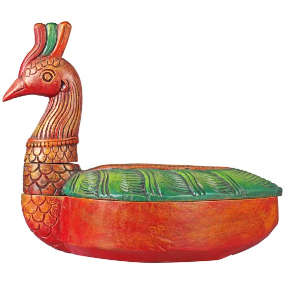 Decorative Peacock Box