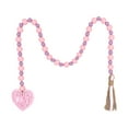 Decorative Pendant Valentine's Day Pendant Bead String Wooden Beads