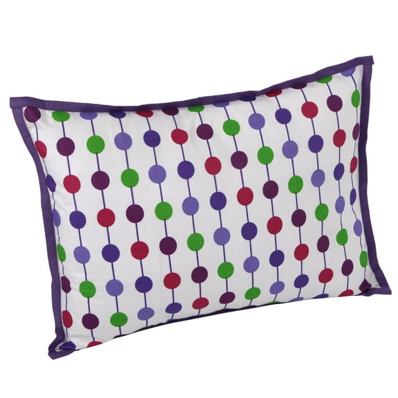 Decorative Pillow, Botanical Pearl String Purple