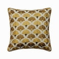 thumbnail image 1 of Decorative Pillow Cover, Decorative Beige 18"x18" (45x45 cm) Throw Pillows For Couch, Cotton Embroidery Cushion Cover, Floral Pattern Art Deco Style - Autumn Flourish, 1 of 4