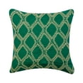thumbnail image 1 of Decorative Pillow Covers, Green 22"x22" (55x55 cm) Throw Pillow Covers, Linen Pearl Throw Pillows For Couch, Nature & Floral Pattern Contenporary Style - Pearl Dive, 1 of 4