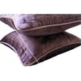 thumbnail image 1 of Decorative Pillow Covers, Plum Cushion Cover, Contemporary Solid Pillows Cover, 12x12 inch (30x30 cm) Cushion Cover, Velvet Square Throw Pillow Cover, Solid Color - Plum Shimmer, 1 of 6